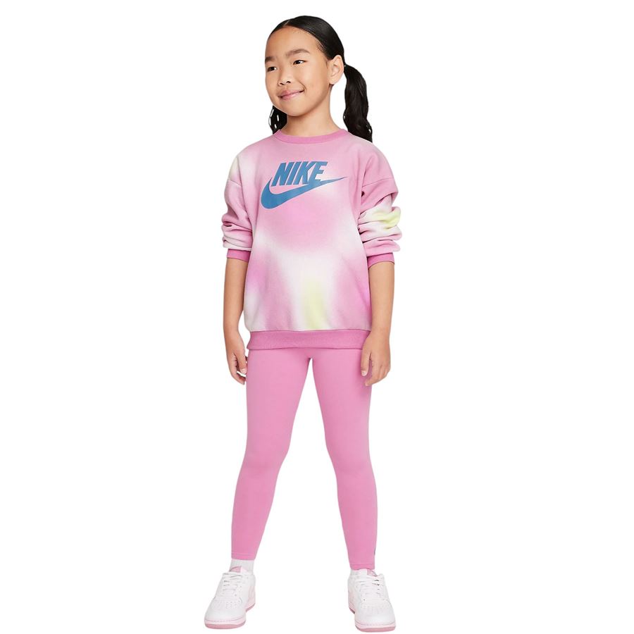 Completo Nike da bambina Nkg Solarized Crew & Leggings Nike | 16M168ACG